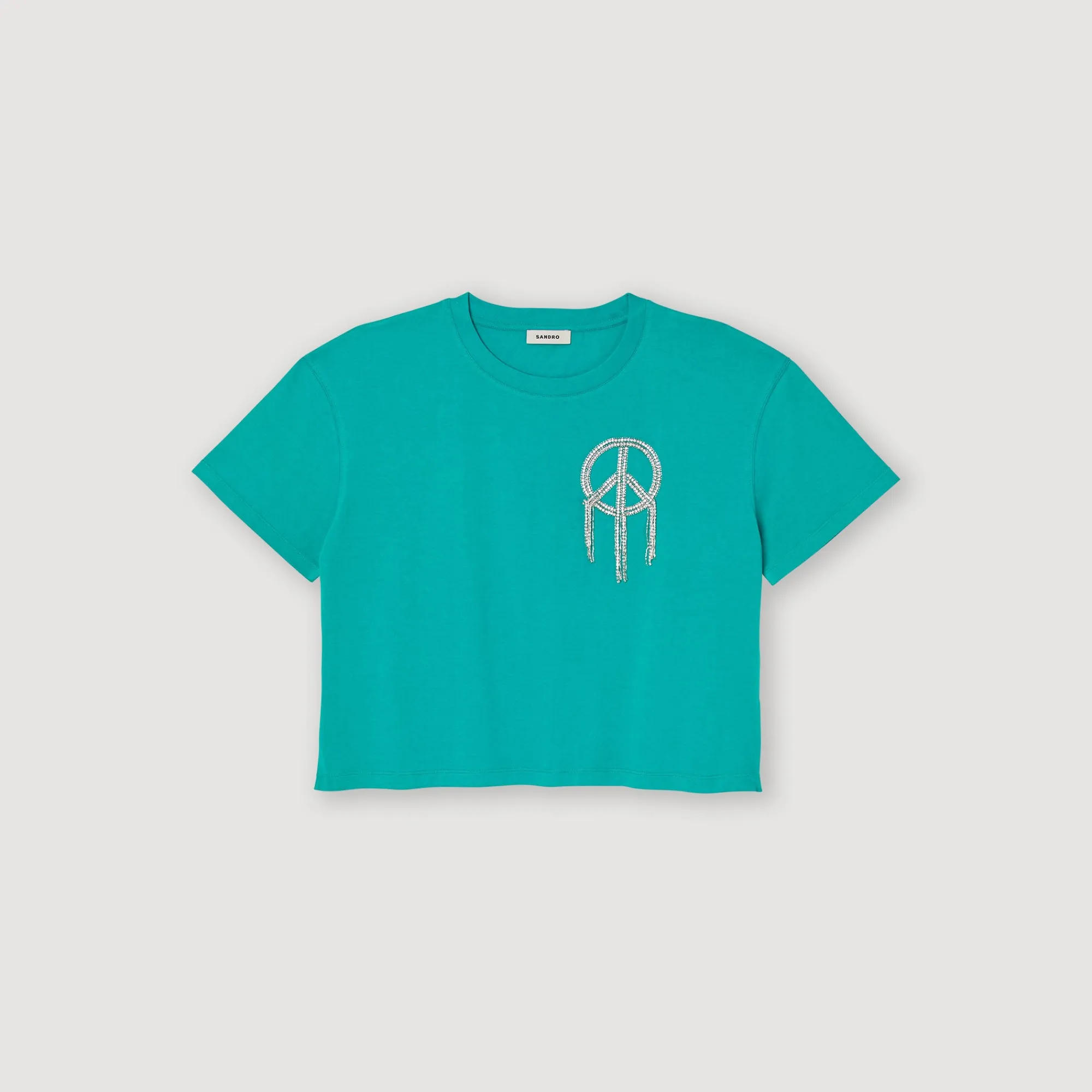 T-Shirt Peace And Love>Sandro Paris Hot