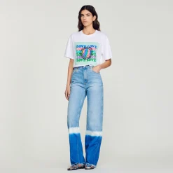 T-Shirt Smiley®>Sandro Paris Cheap