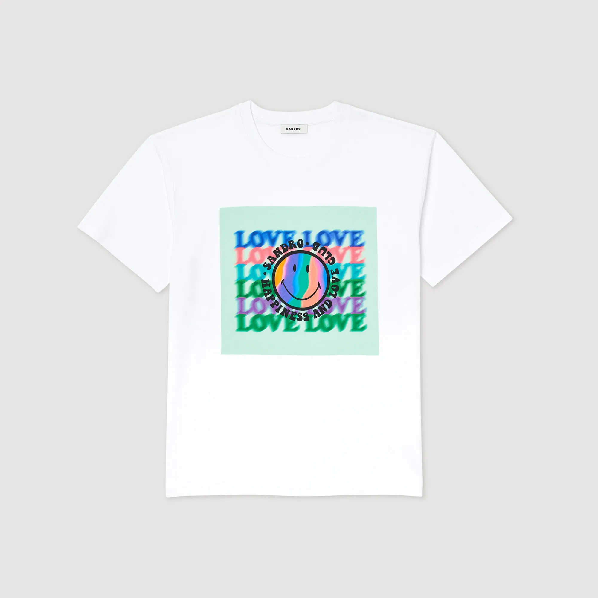 T-Shirt Smiley®>Sandro Paris Cheap