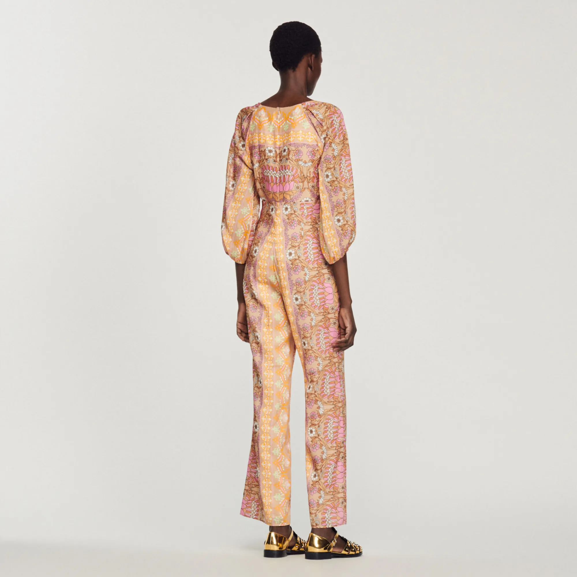 Tuta Pantalone Con Stampa>Sandro Paris Cheap