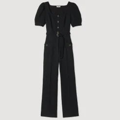 Tuta Pantalone In Tweed><noscript><img width=