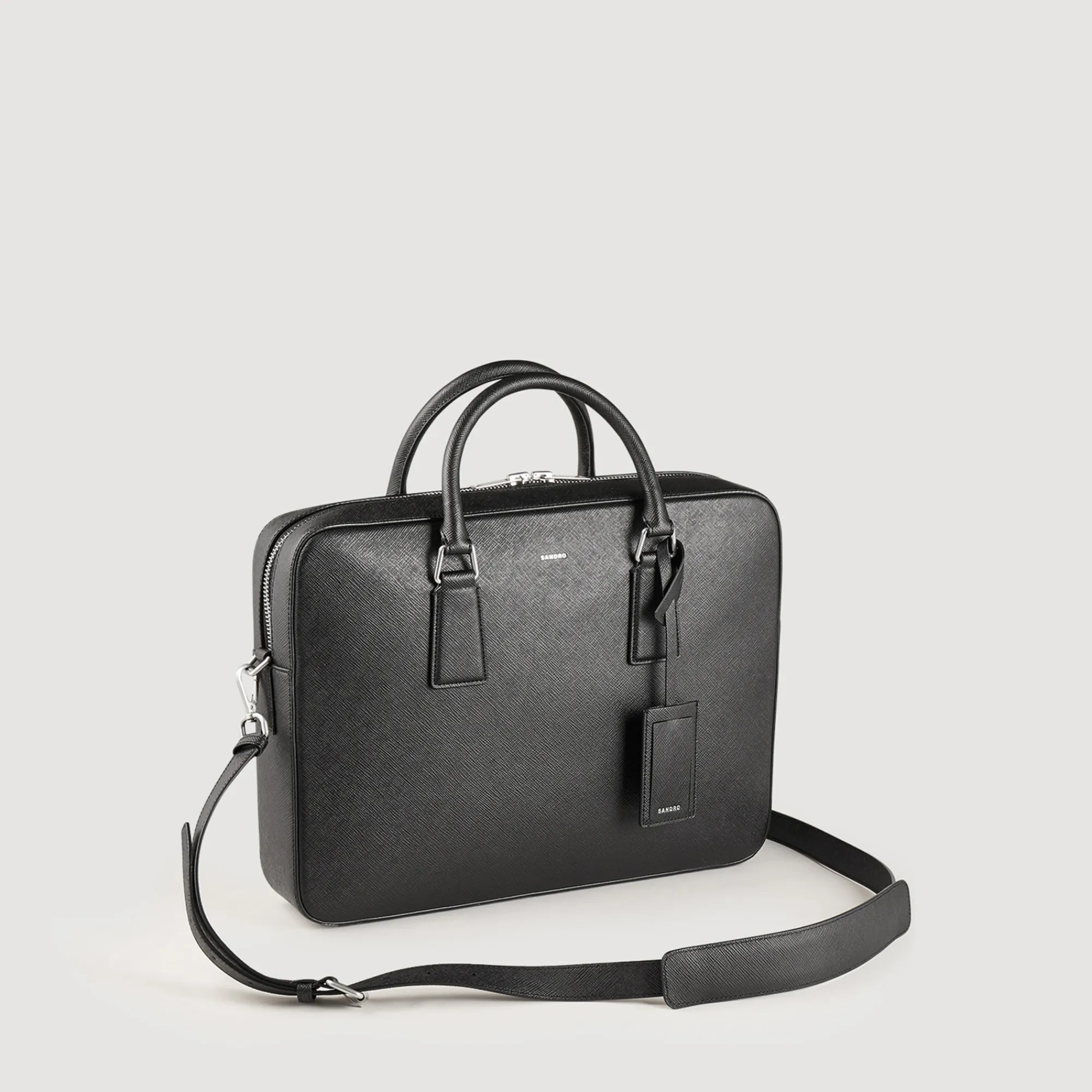 Ventiquattrore In Pelle Certificata>Sandro Paris Outlet