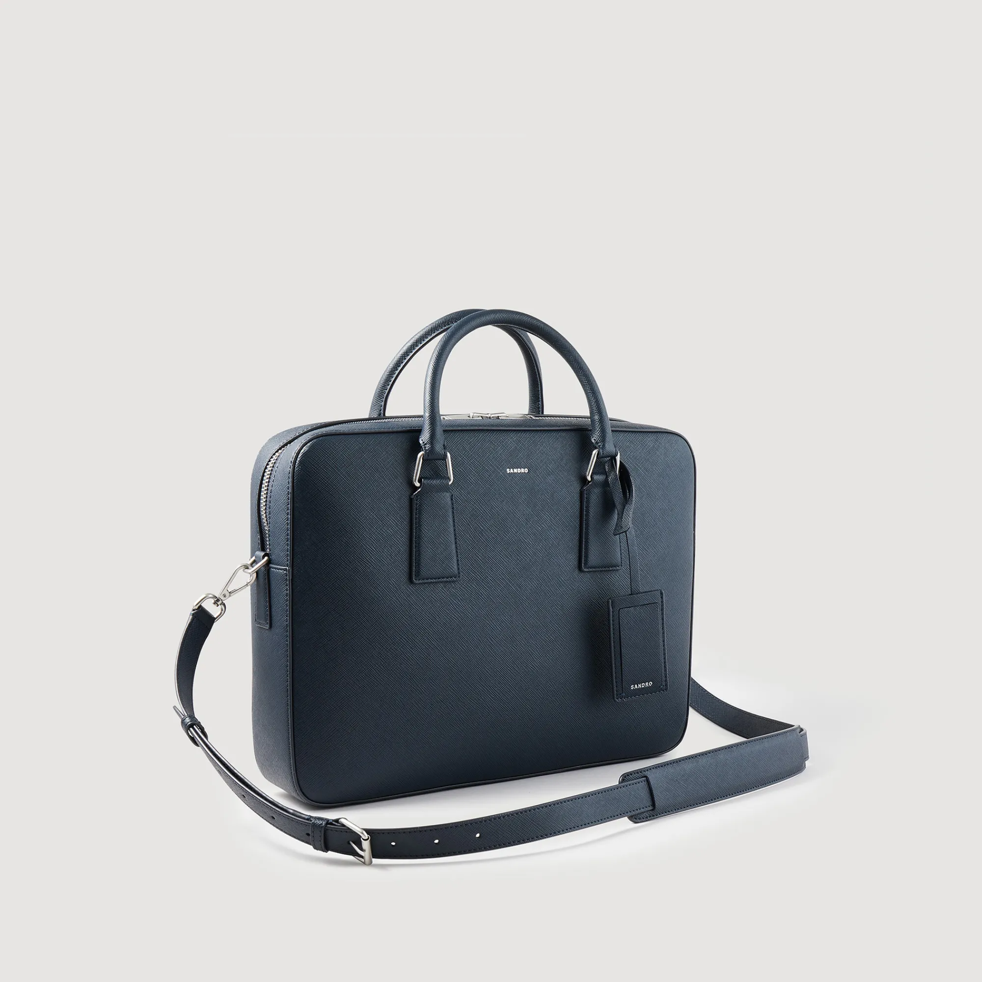 Ventiquattrore In Pelle Certificata>Sandro Paris Discount