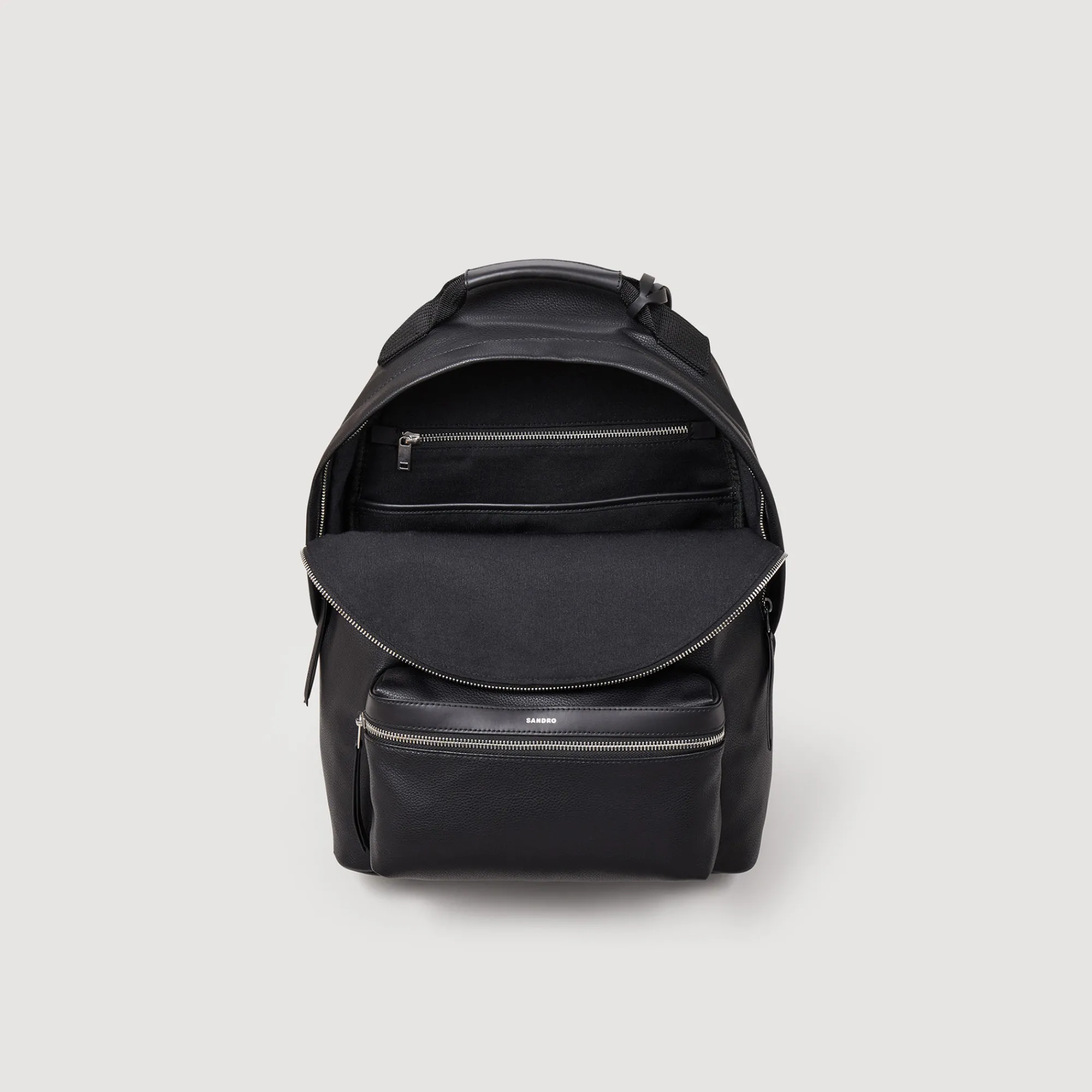 Zaino In Tela Rivestita>Sandro Paris Flash Sale
